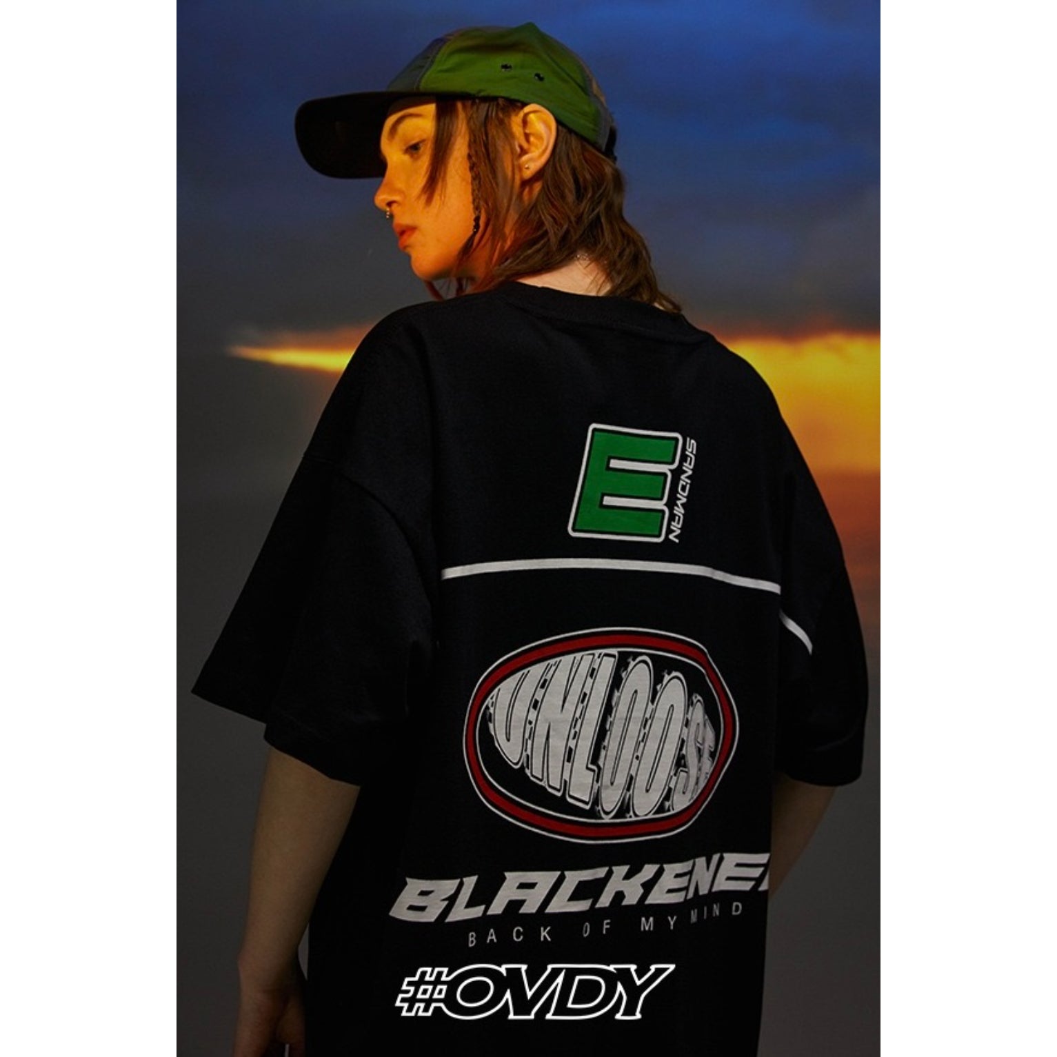 OVDY Blackened Racing Cyberpunk T-Shirt – Double 7 Official