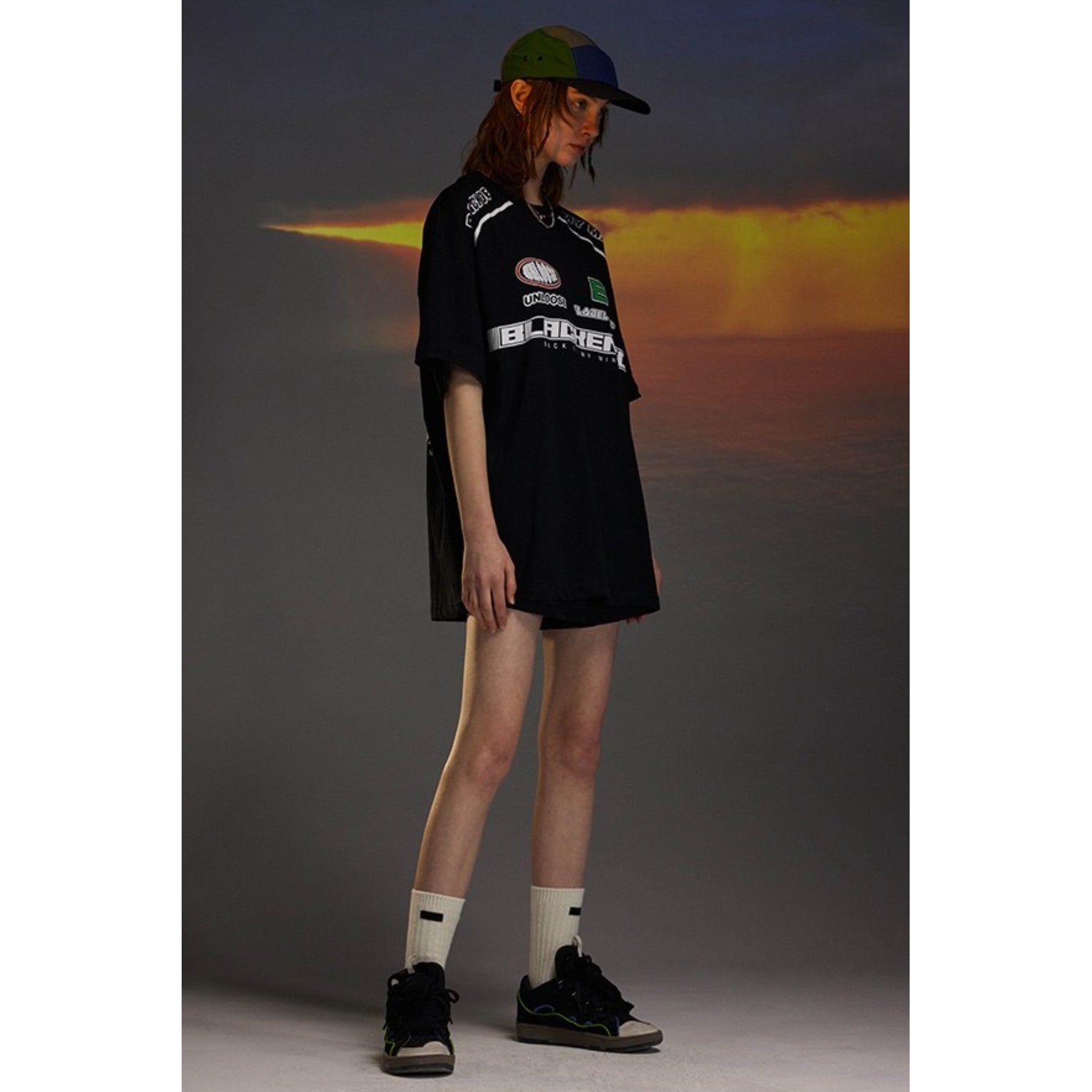 OVDY Blackened Racing Cyberpunk T-Shirt – Double 7 Official