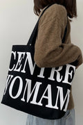 “Centre Woman” Kanvas Tote Bag