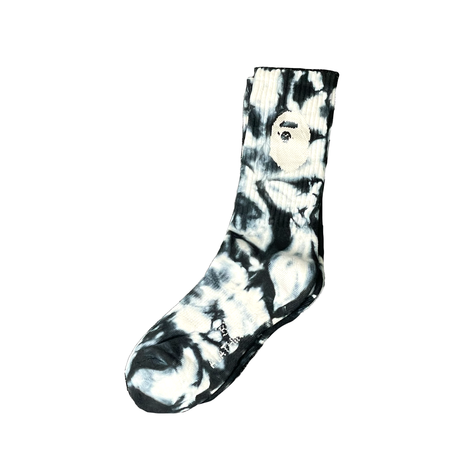A Bathing Ape Camo Jacquard Unisex Socks Double 7 Official