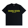 Double 7 Classic Font Tee (Black)