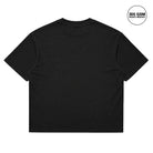 DOUBLE SEVEN Script Logo T-Shirt (Ash Black) - back