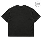 DOUBLE SEVEN Script Logo T-Shirt (Washed Black) - back