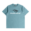 Double 7 Neo Core Logo Tee (Dusty Blue)