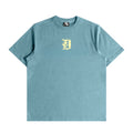 Double 7 Gothic Font Tee (Dusty Blue)