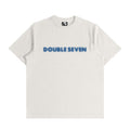 Double 7 Blurred Core Logo Tee (Oatmeal Grey)