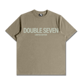 Double 7 Classic Font Tee (Taupe)