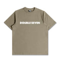 Double 7 Blurred Core Logo Tee (Taupe)