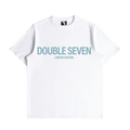 Double 7 Classic Font Tee (White)