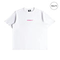 Double 7 Boxy Embroidery Logo Tee (White)